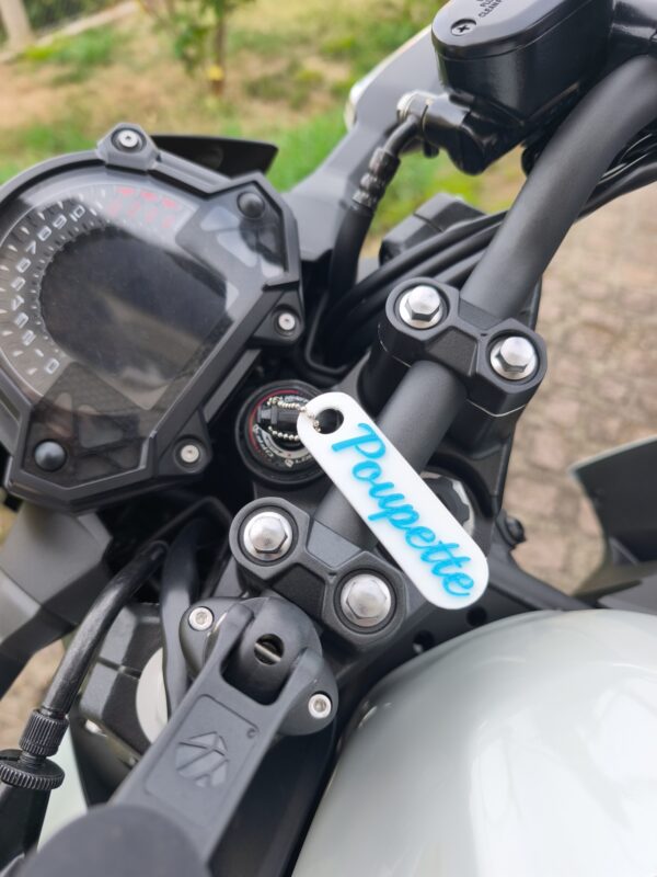 Porte-clé plastique souple Poupette